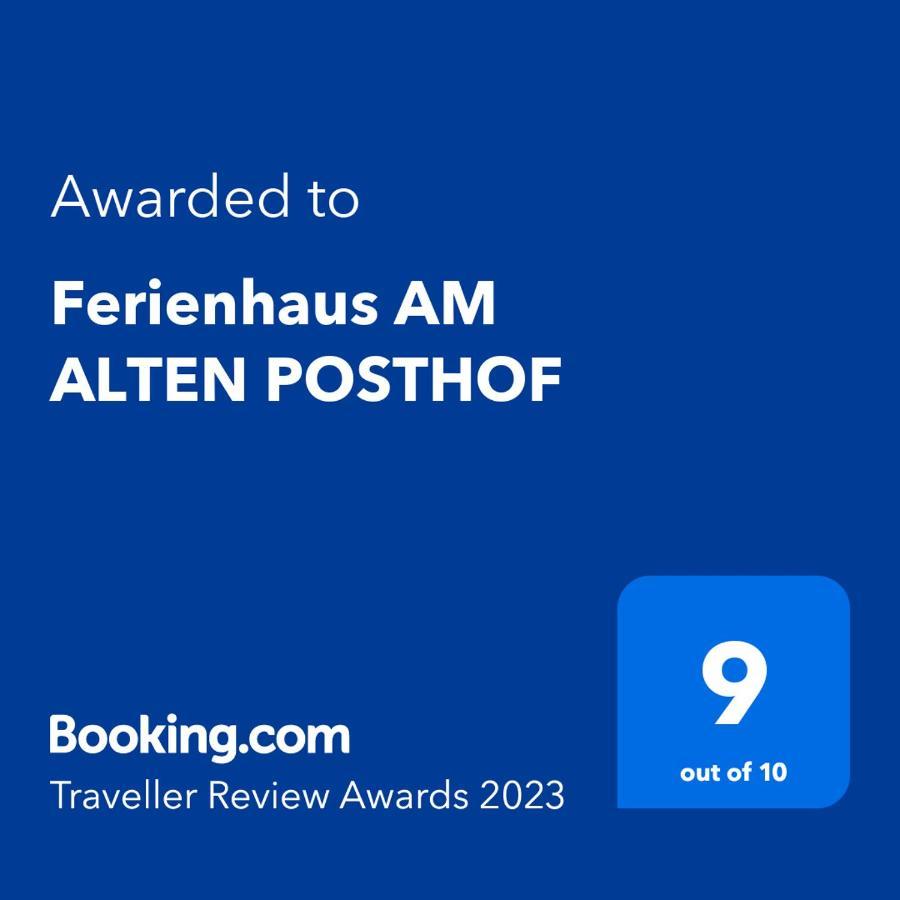 Ferienhaus Am Alten Posthof Lieser Buitenkant foto